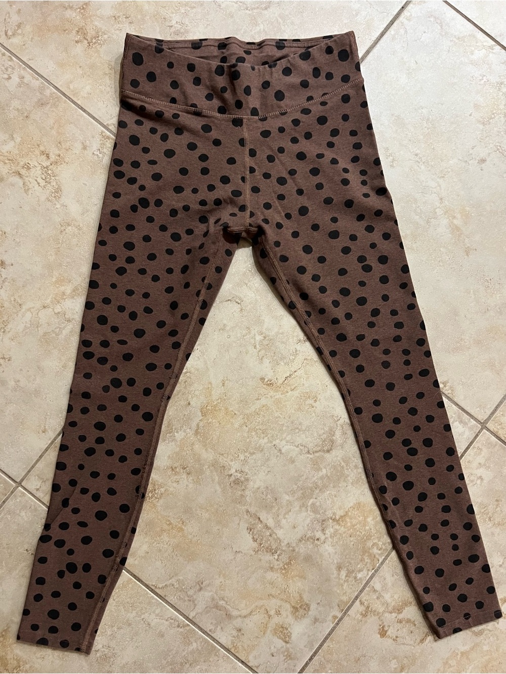 ‼️NWOT: Pact Organic Black Polka Dot Leggings - M